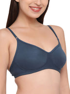 Clovia WomenS Cotton Non Padded Wire Free T-Shirt Bra