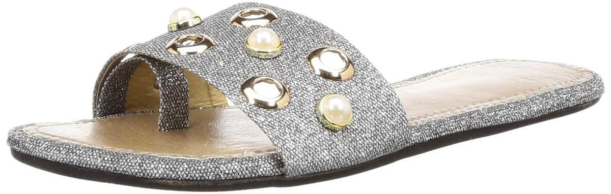 Aishwary Glams WomensNew $ 2023 Grey Fashion Slippers5 Uk (38 Eu) (6 Us) (G192438) 5