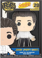 Seinfeld 3 Inch Funko POP Pin | Jerry Puffy Shirt