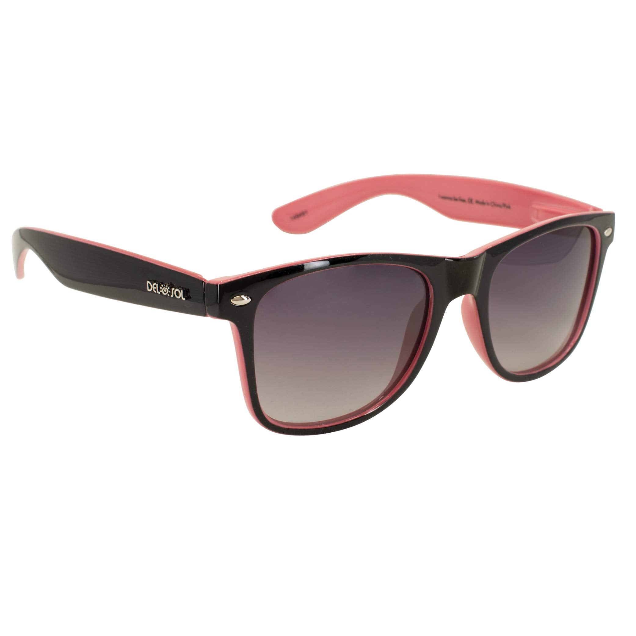 Solize I Wanna Be Free - White to Pink by DelSol for Women - 1 Pc Sunglasses