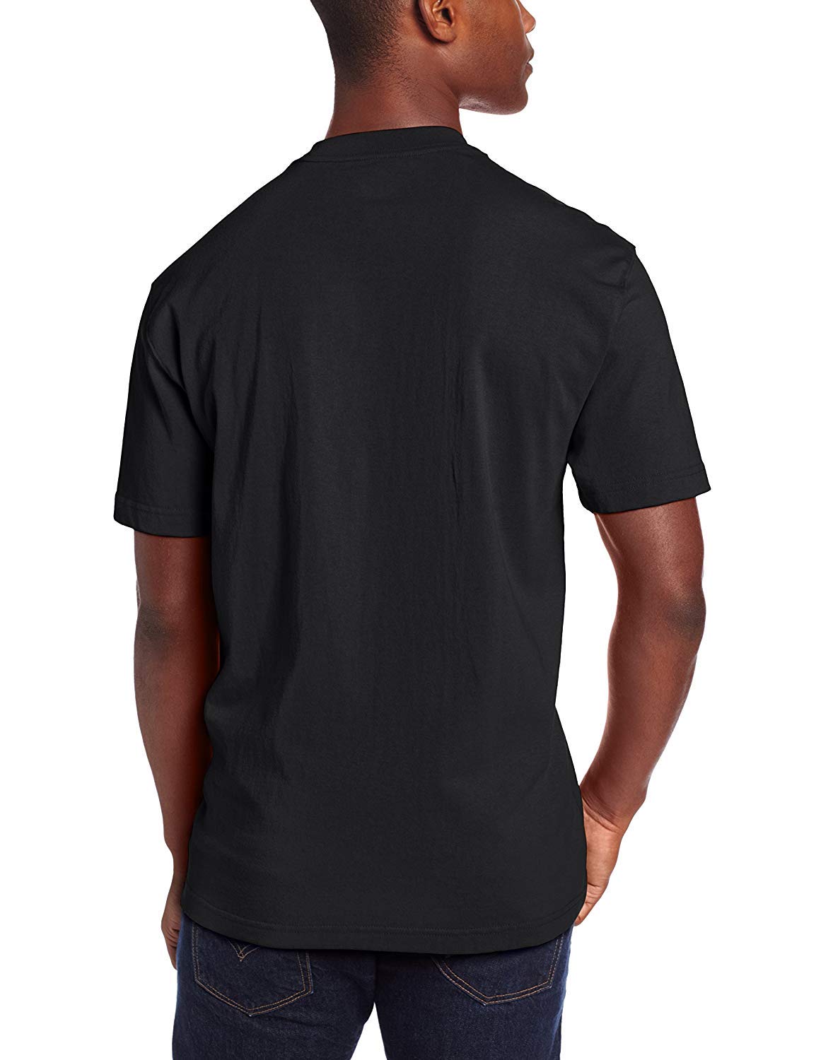 Dickies mens Heavyweight Crew Neck Short Sleeve Tee Big-tall T Shirt, Black, 3X-Large Big Tall US