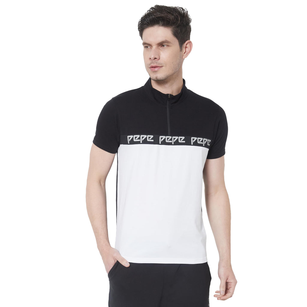 Pepe Jeans MenS Solid Fitted T-Shirt (Pm508855_Black Xl)
