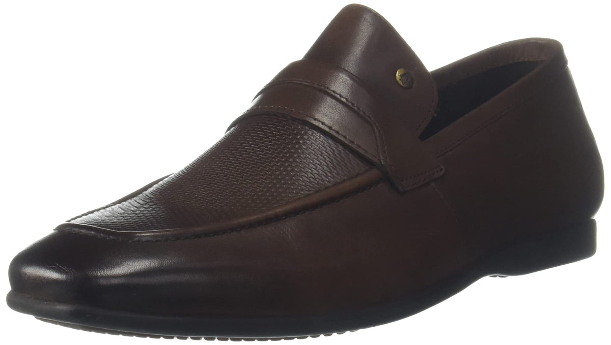 Hush Puppies Mens LOFFLER Slipon E Brown Formal Shoes  8 UK (8544245) 8