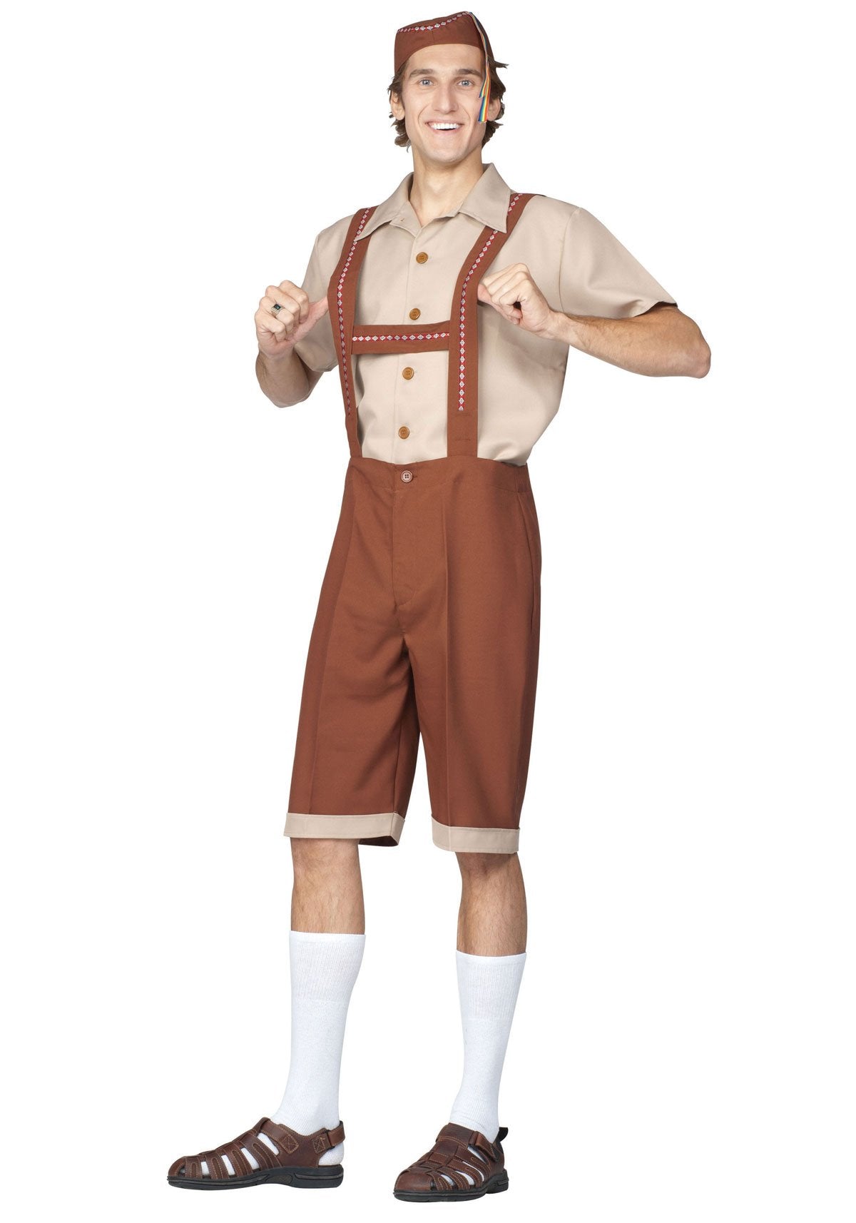 Men's Wilhem Witbier:Brown Med