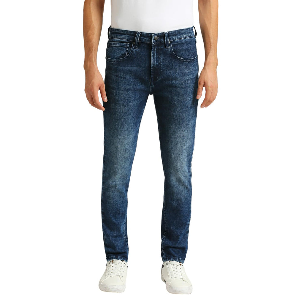 Pepe MenS Ankle Length Skinny Mid Rise Jeans Dark Used