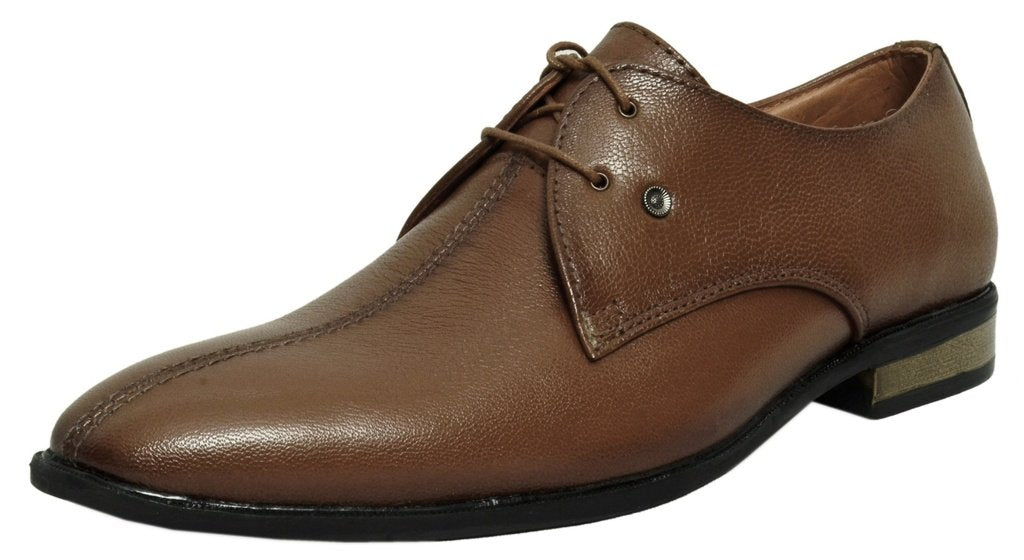 Zoom Mens Genuine Leather Formal Shoes G455Tan 9 9