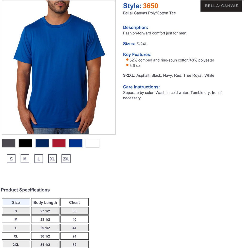 Unisex Poly-cotton Short-Sleeve T-Shirt - BERRY - S(D0102H7WJIP)
