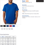Unisex Poly-cotton Short-Sleeve T-Shirt - BERRY - S(D0102H7WJ6X)