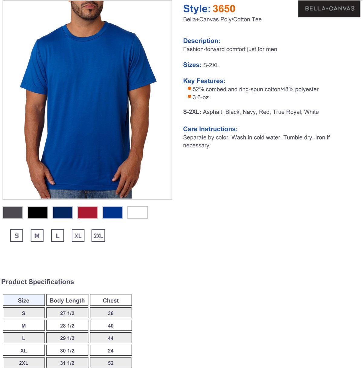 Unisex Poly-cotton Short-Sleeve T-Shirt - BERRY - S(D0102H7WJ6X)