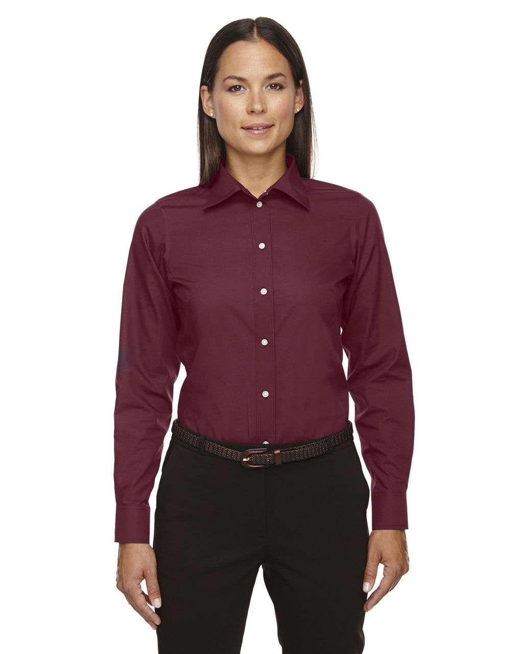 Ladies crown Woven collectionSolid Broadcloth - WHITE - 4XL(D0102H7Y5T6)