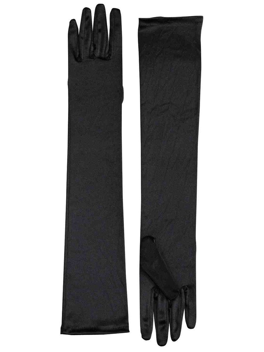 Forum Novelties 67682 Formal Opera Evening Satin Long Costume Gloves, One Size