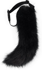 BANLAN Faux Fur Fox Costume Cat Tail Cosplay Halloween Christmas Party Costume One Size