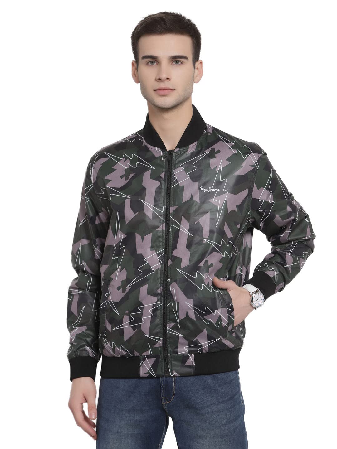 Pepe Jeans MenS Jackets (Pm402528_S, Green, Small)