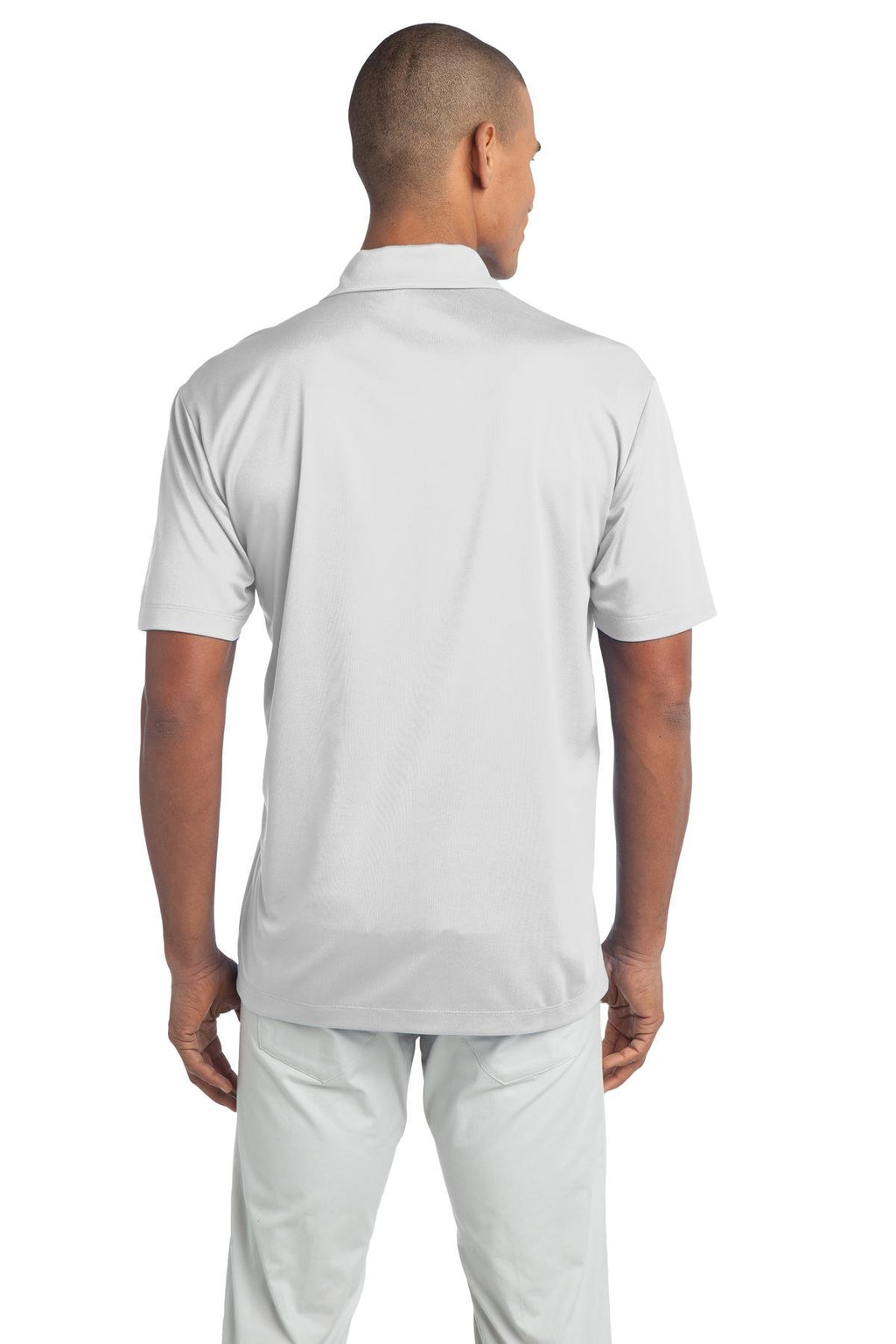 Port Authority Men's Silk Touch Performance Polo M White