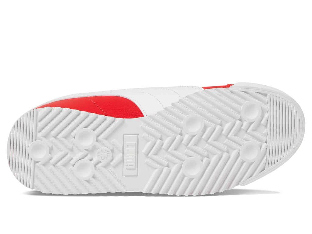 PUMA Roma Sneaker, for All Time Red White, 12 US Unisex Little Kid