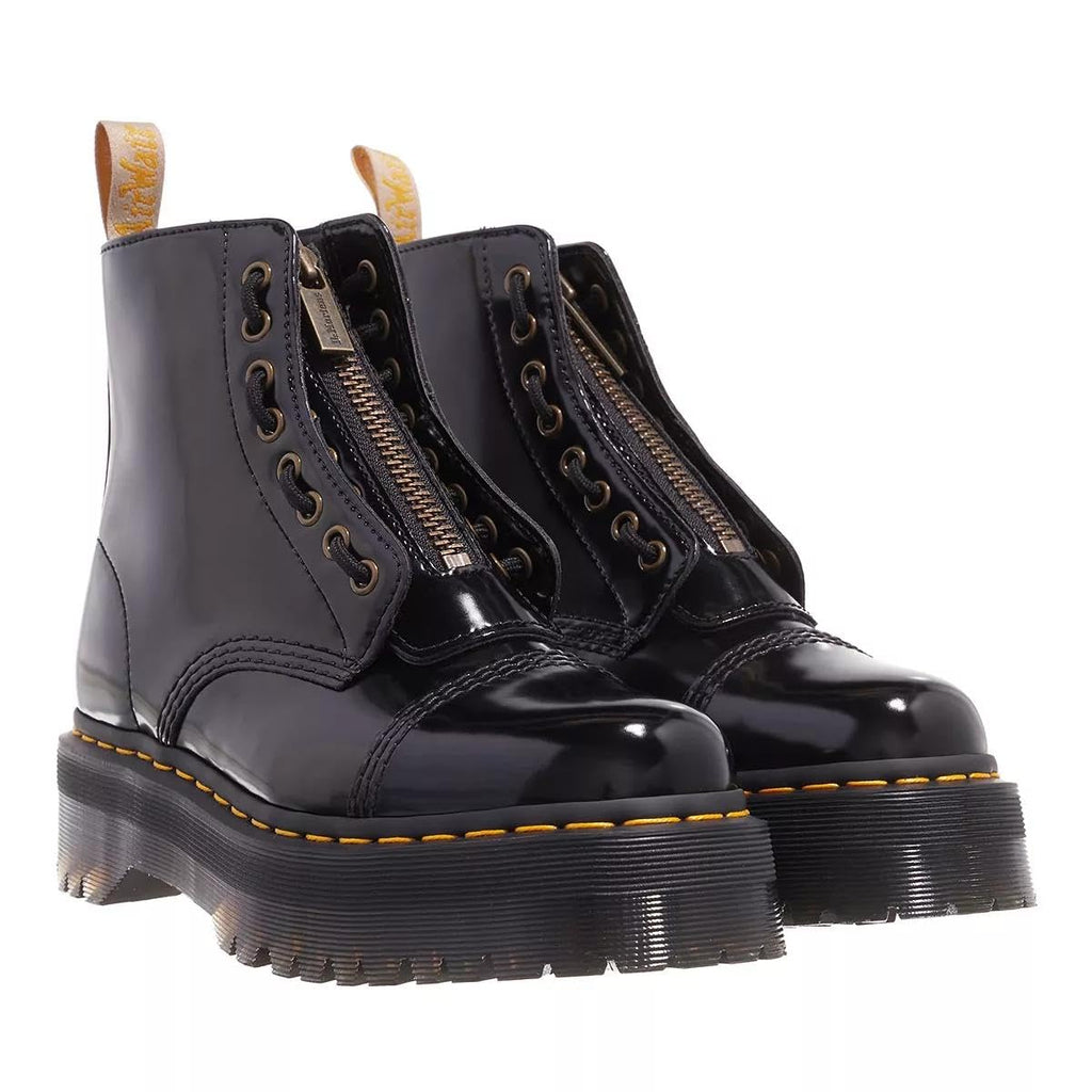 Dr. Martens Women's Vegan Sinclair Fashion Boot, Black Oxford, 7
