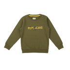 Pepe Jeans BoyS Cotton Blend Crew Neck Sweatshirt (Pb581477_Vineyard Green_6)