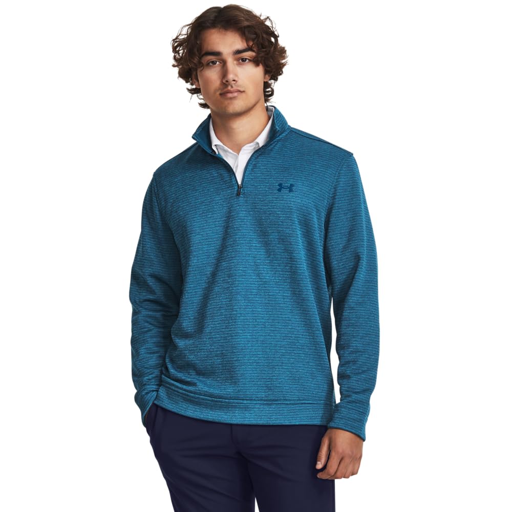 Under Armour Mens Storm SweaterFleece Quarter Zip , (426) Varsity Blue / Varsity Blue / Cosmic Blue , XX-Large Tall