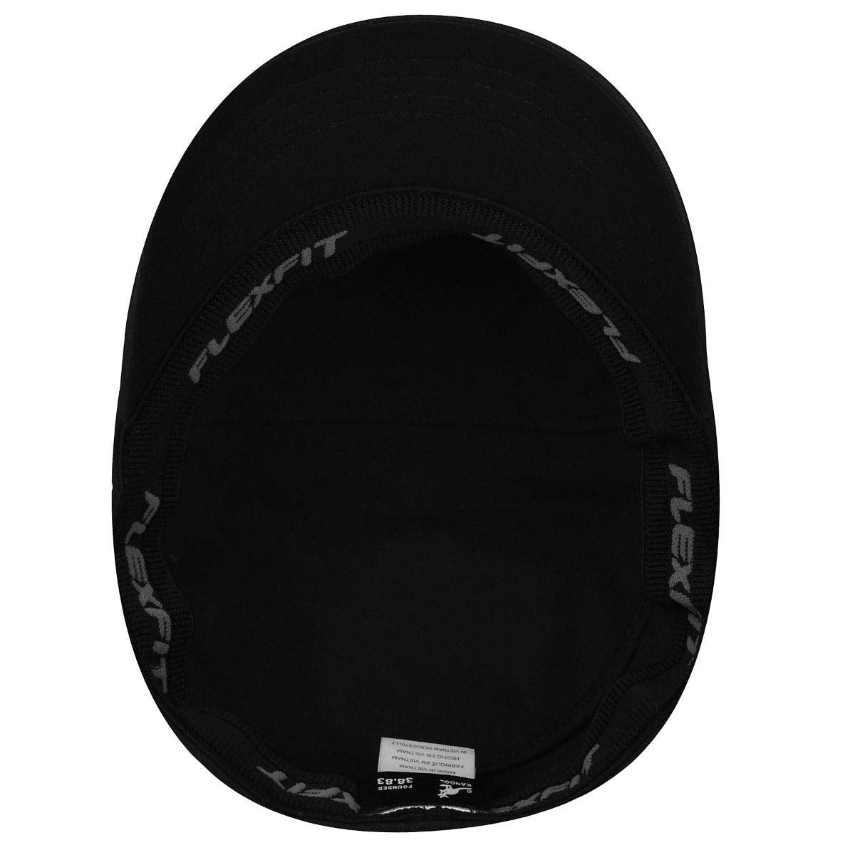 Kangol Cotton Twill Army Cap - Black/L/XL Black, Large-X-Large