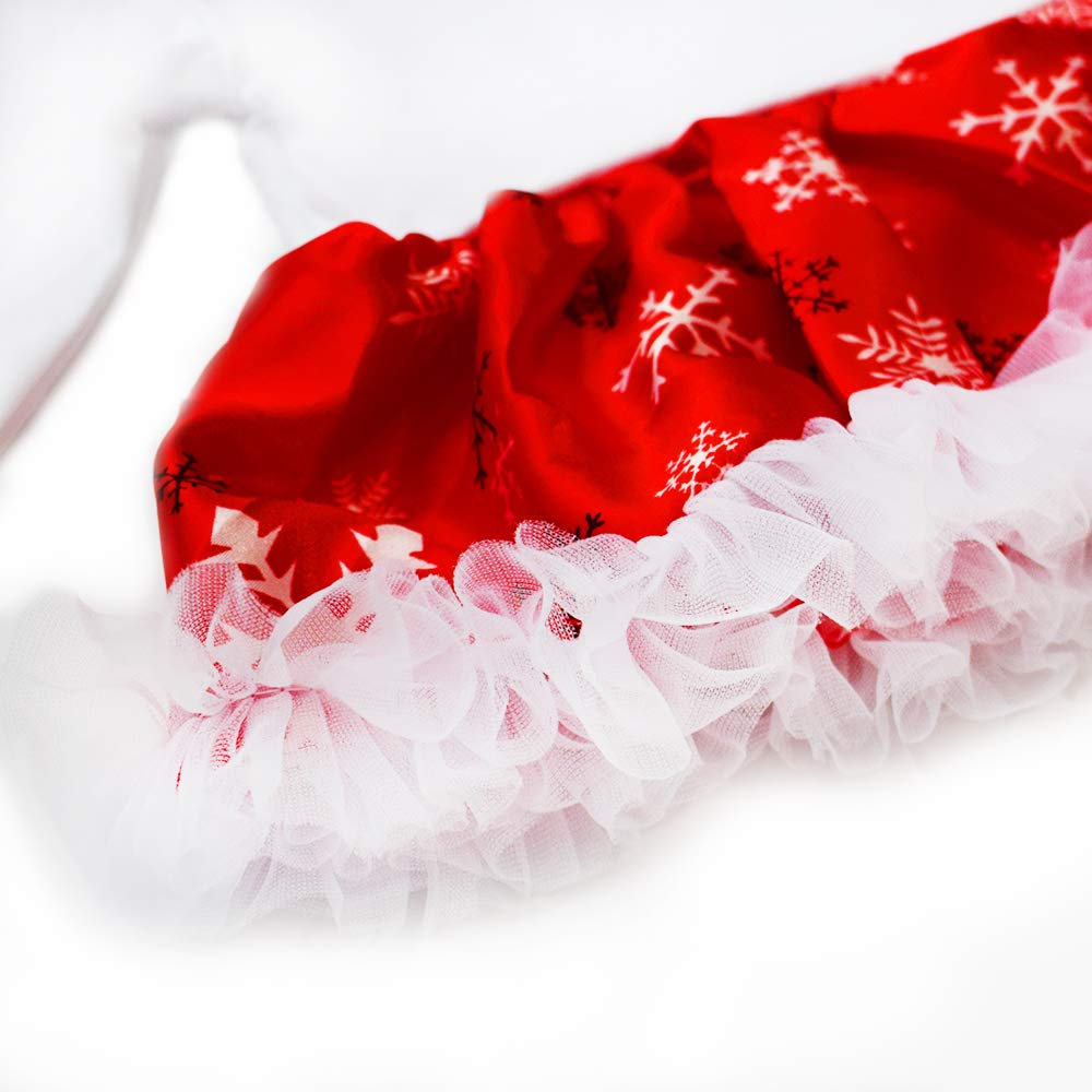 Winmany Newborn Baby Girls Christmas Romper Tutu Dress Outfit Headband Leg Warmer Shoes