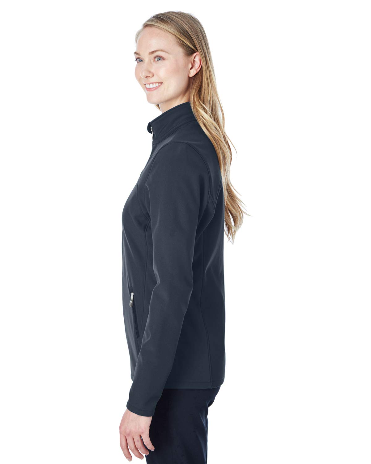 Ladies Transport Soft Shell Jacket - BLAcK RED - XS(D0102H7YNJP)