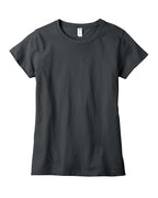 Ladies 44 oz 100% Organic cotton classic Short-Sleeve T-Shirt - BLAcK - S(D0102H7ZQDJ)