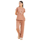 Sweet Dreams Women Printed Half Sleeves Pyjama Set