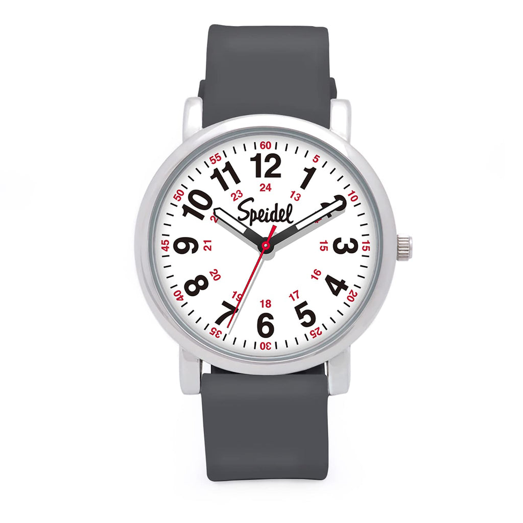 The Original Scrub Watch for Medical Professionals & Students, various scrub colors Gray