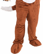 Forum Novelties Men's Promotional Fox Mascot Costume, Brown/White, One Size