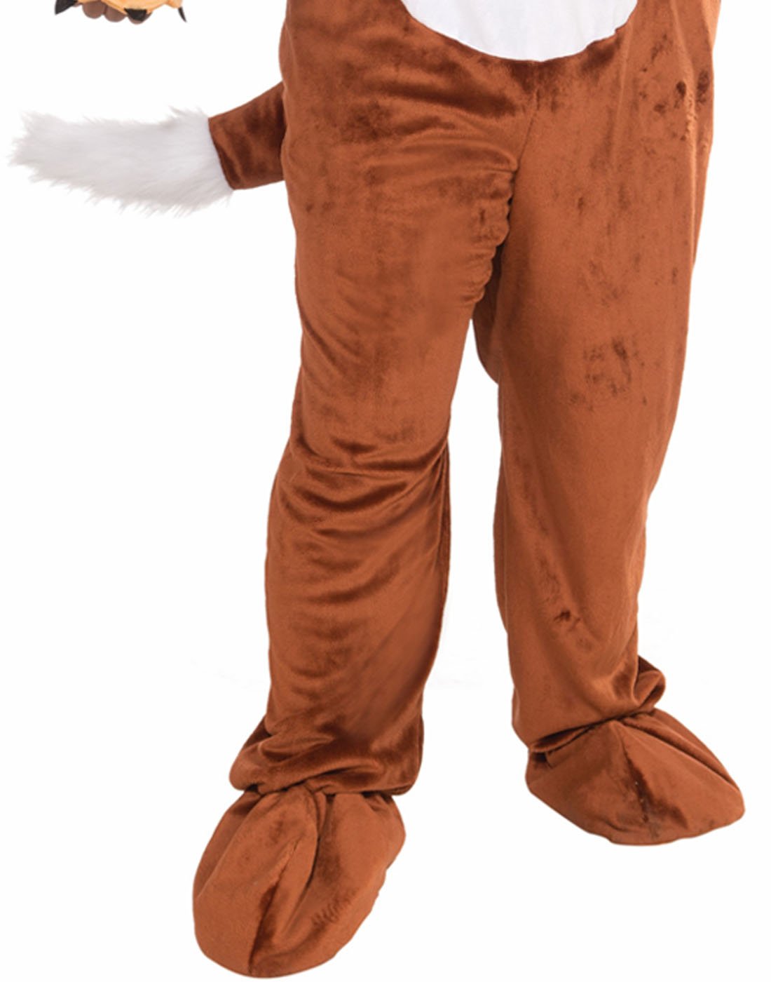 Forum Novelties Men's Promotional Fox Mascot Costume, Brown/White, One Size