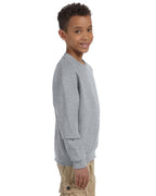 Youth NuBlend Fleece crew - BLAcK - S(D0102HI3YSY)