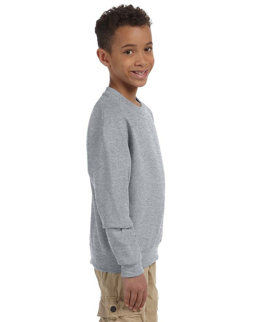 Youth NuBlend Fleece crew - BLAcK - S(D0102HI3YSY)