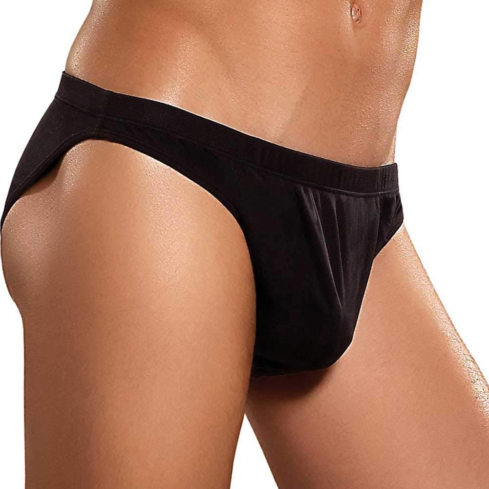 Magic Silk Bikini Brief, Black, Large