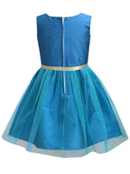 A.T.U.N. (ALL THINGS UBER NICE) Girls Embroidered Birthday Party Frock Dress