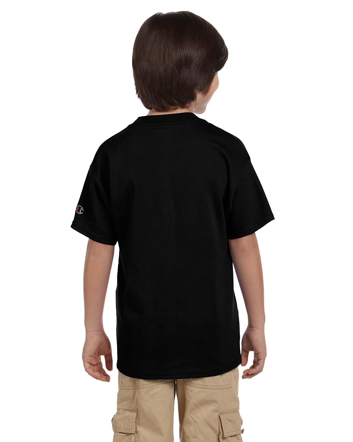 Youth 61 oz Short-Sleeve T-Shirt - BLAcK - S(D0102HI3KKg)