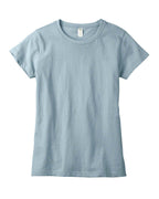 Ladies 44 oz 100% Organic cotton classic Short-Sleeve T-Shirt - BLAcK - S(D0102H7ZQK6)