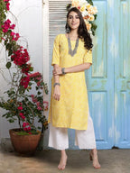 Pinkmint WomenS Crepe Kurti For WomenS Ethnic Printed Kurti For WomenS (Pack Of 5)
