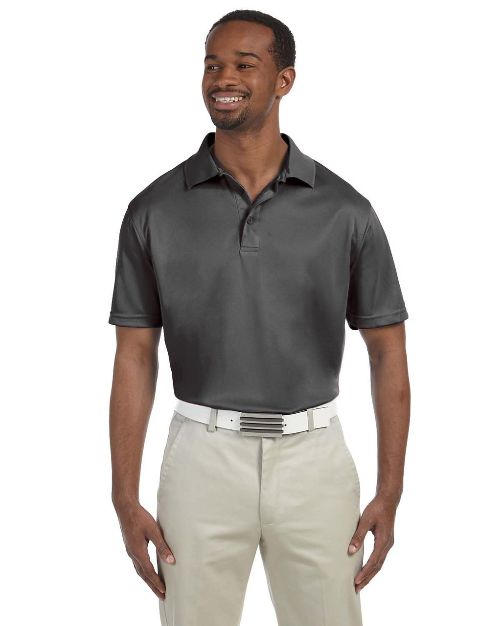 Mens 4 oz Polytech Polo - WHITE - 5XL(D0102H7YXFT)