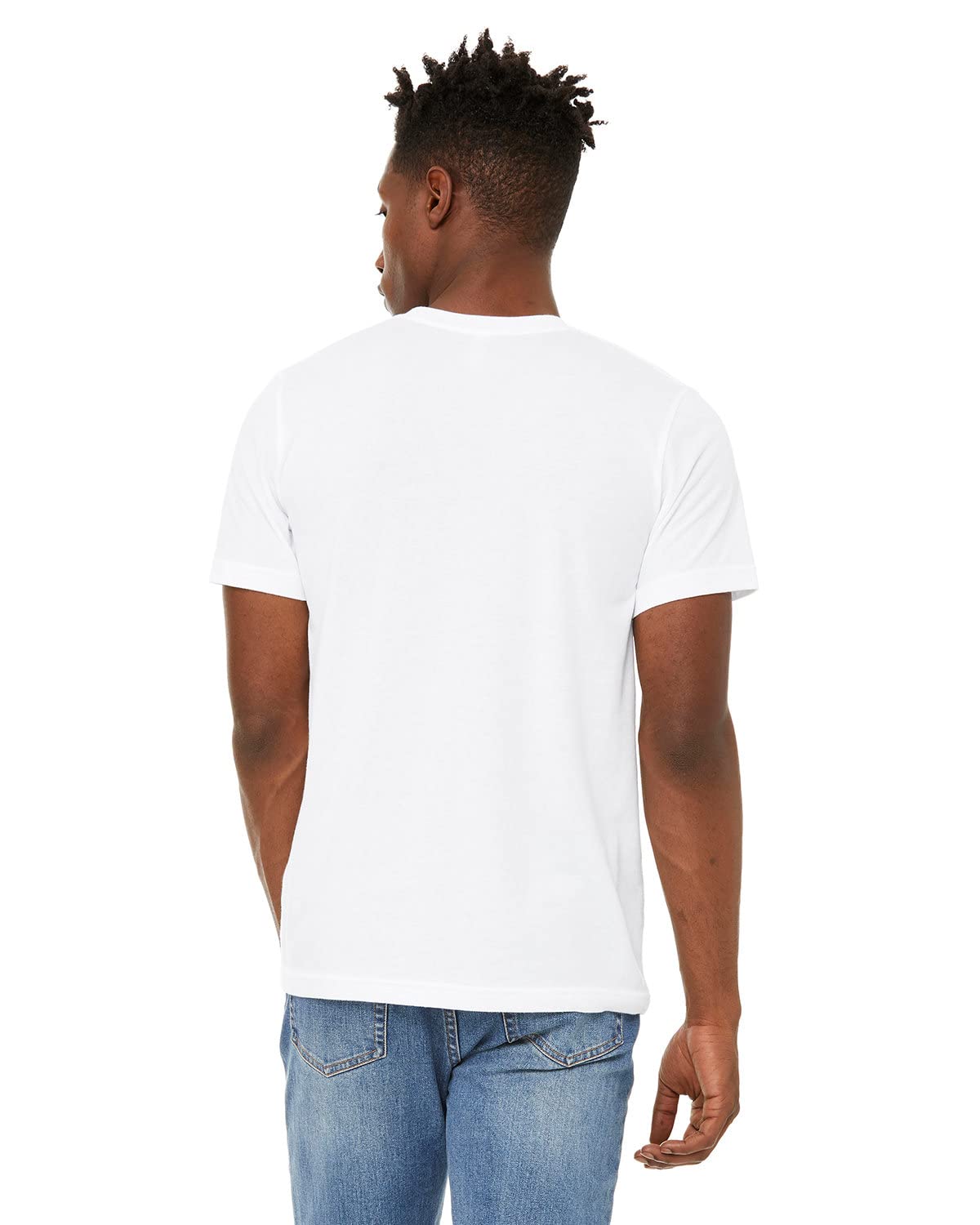 Unisex Sueded T-Shirt - HEATHER RED - XS(D0102H7KPg2)