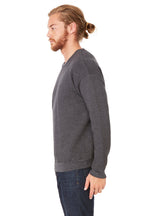 Unisex Drop Shoulder Fleece - WHITE - XS(D0102H7W9V8)