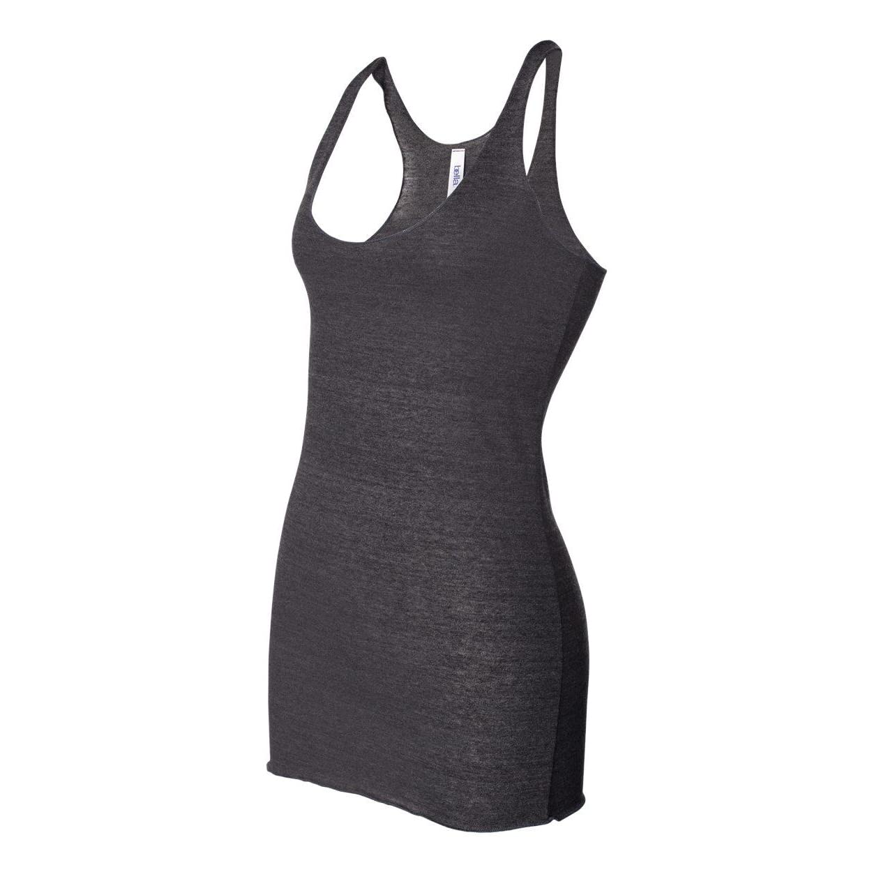 Ladies Triblend Racerback Tank - cHAR BLK TRIBLND - S(D0102H7WNLX)