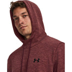 Under Armour Men's ArmourFleece Twist Hoodie, (600) Dark Maroon / / Black, XX-Large