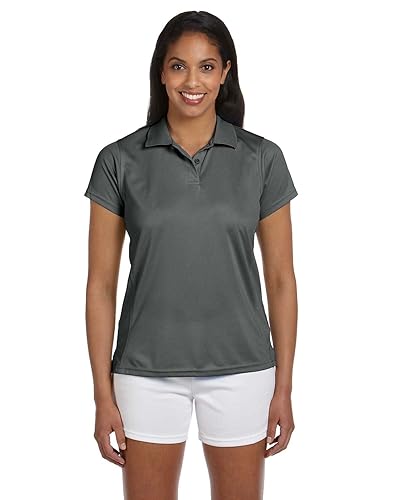 Ladies 4 oz Polytech Polo - WHITE - S(D0102H76NL6)