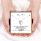 Iefil Necklaces Gifts for Women Her - 925 Sterling Silver Rose Heart Initial K Letter Pendant Necklace Christmas Mothers Day Val