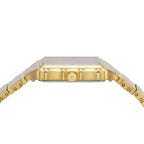 Fossil Women's Raquel Three-Hand Gold-Tone Stainless Steel Watch