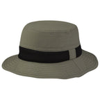 Juniper 220931 Taslon Ultra Violet Bucket Hat- Olive - Medium & Large