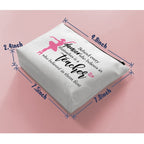 BiuNiuring Dance Teacher Appreciation Gift, Dancer Gifts, Dance Assistant Gifts, Dancing Makeup Bag, Every Dancer Has A Teacher