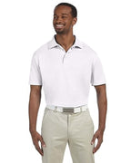 Mens 4 oz Polytech Polo - WHITE - 5XL(D0102H7YX2T)