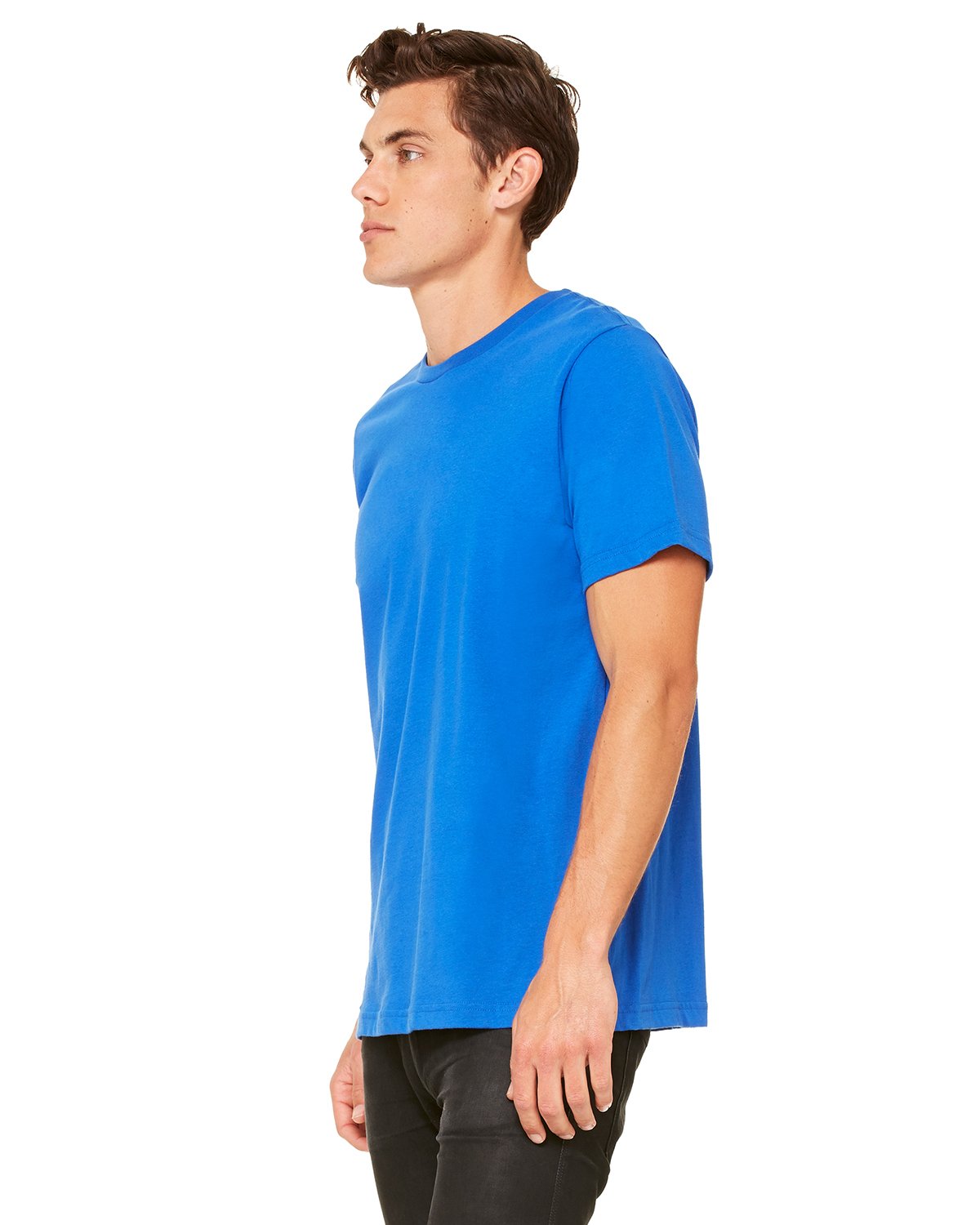 Unisex Poly-cotton Short-Sleeve T-Shirt - BERRY - S(D0102H7WJR8)