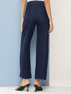 Aarika Girls Blue Colour Solid Denim Jeans-(9-14 Years)